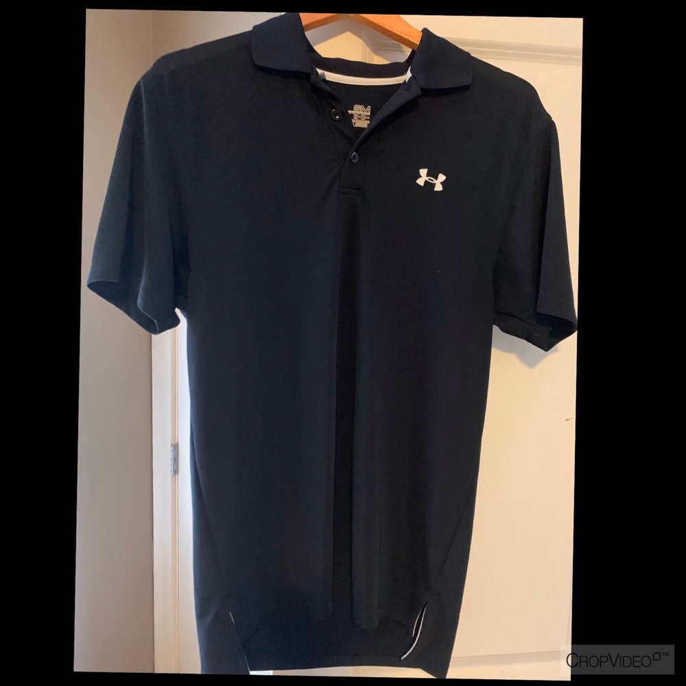 UNDER ARMOUR POLO SHIRT MENS SIZE S